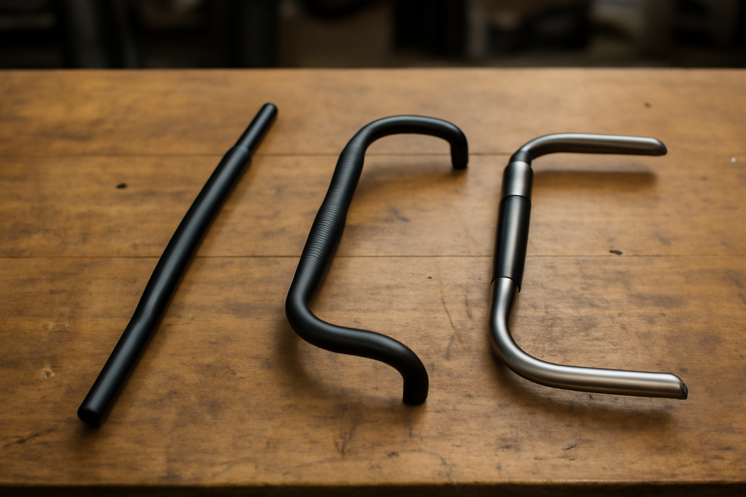 Tiga jenis bidang sadar sepeda touring: flat bar, drop bar, dan alt bar